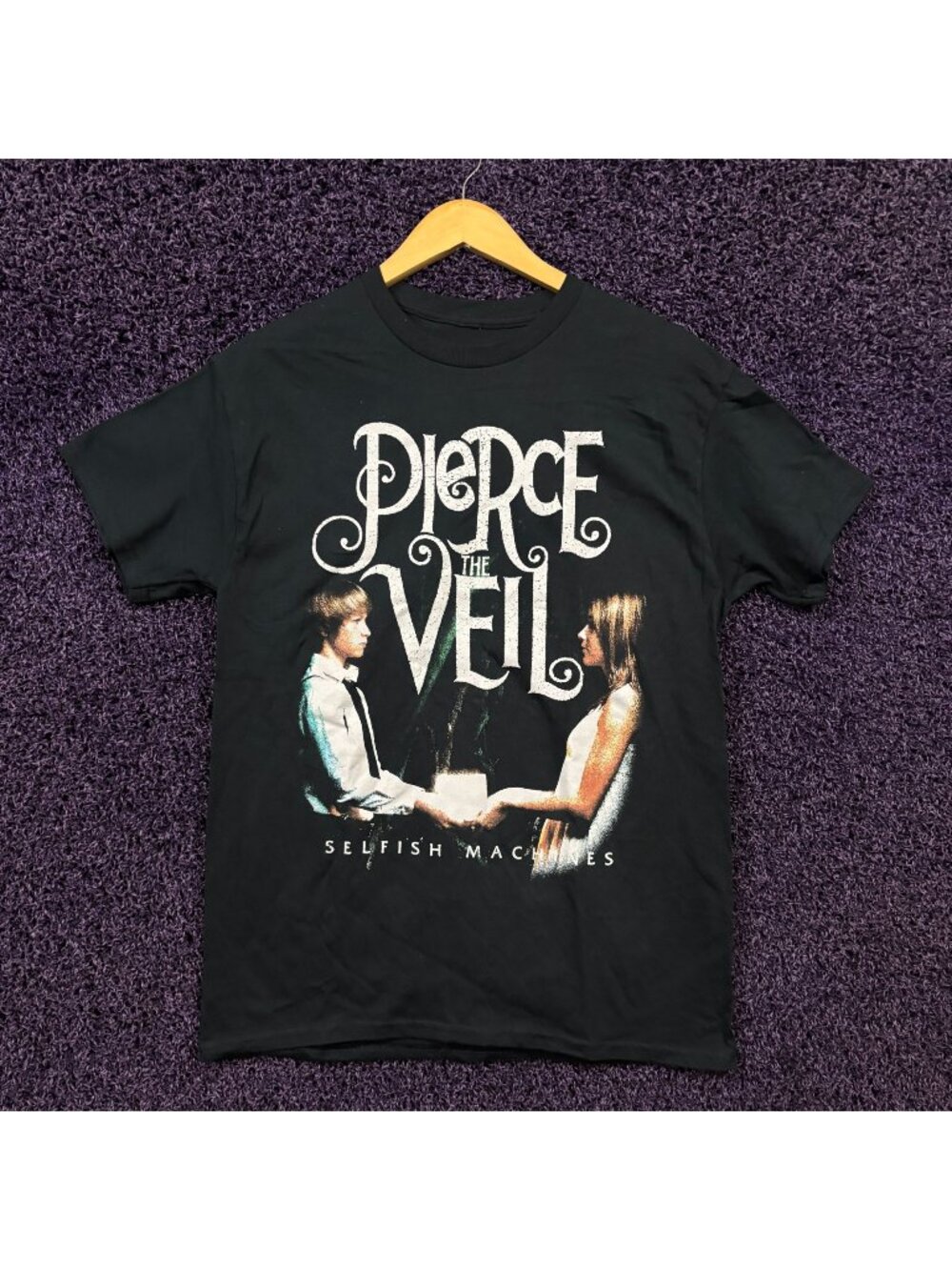 Pierce the Veil Selfish Machines T-Shirt Size Medium